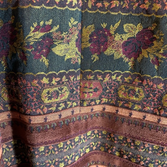 SISSY ME Sz L Coat Jacket Art to Wear Embroidered Back Detail Western Lining NEW - Picture 13 of 15